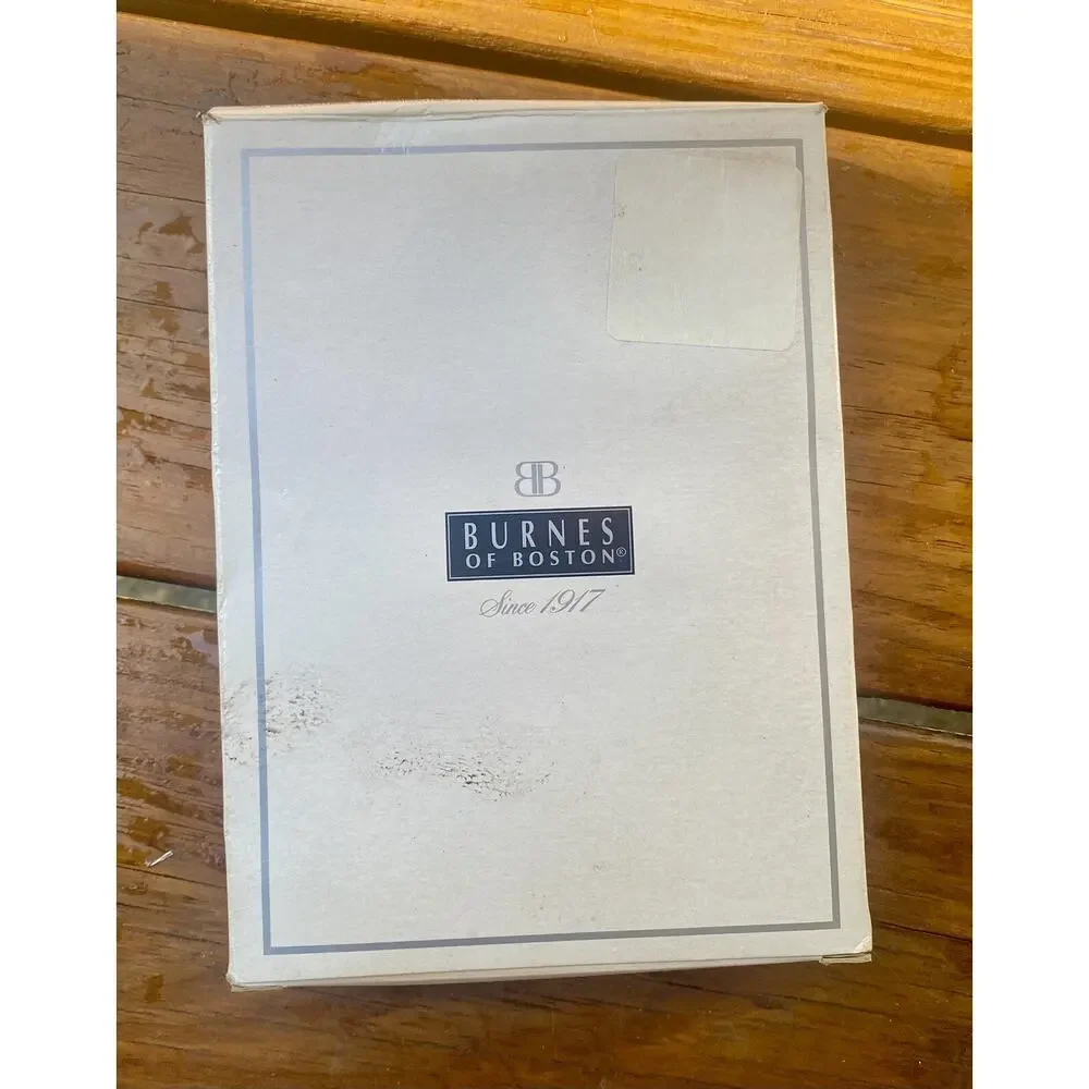 New Silver Metal Frame 4” X 6” Shadow Box Burnes Of Boston An Original Box
